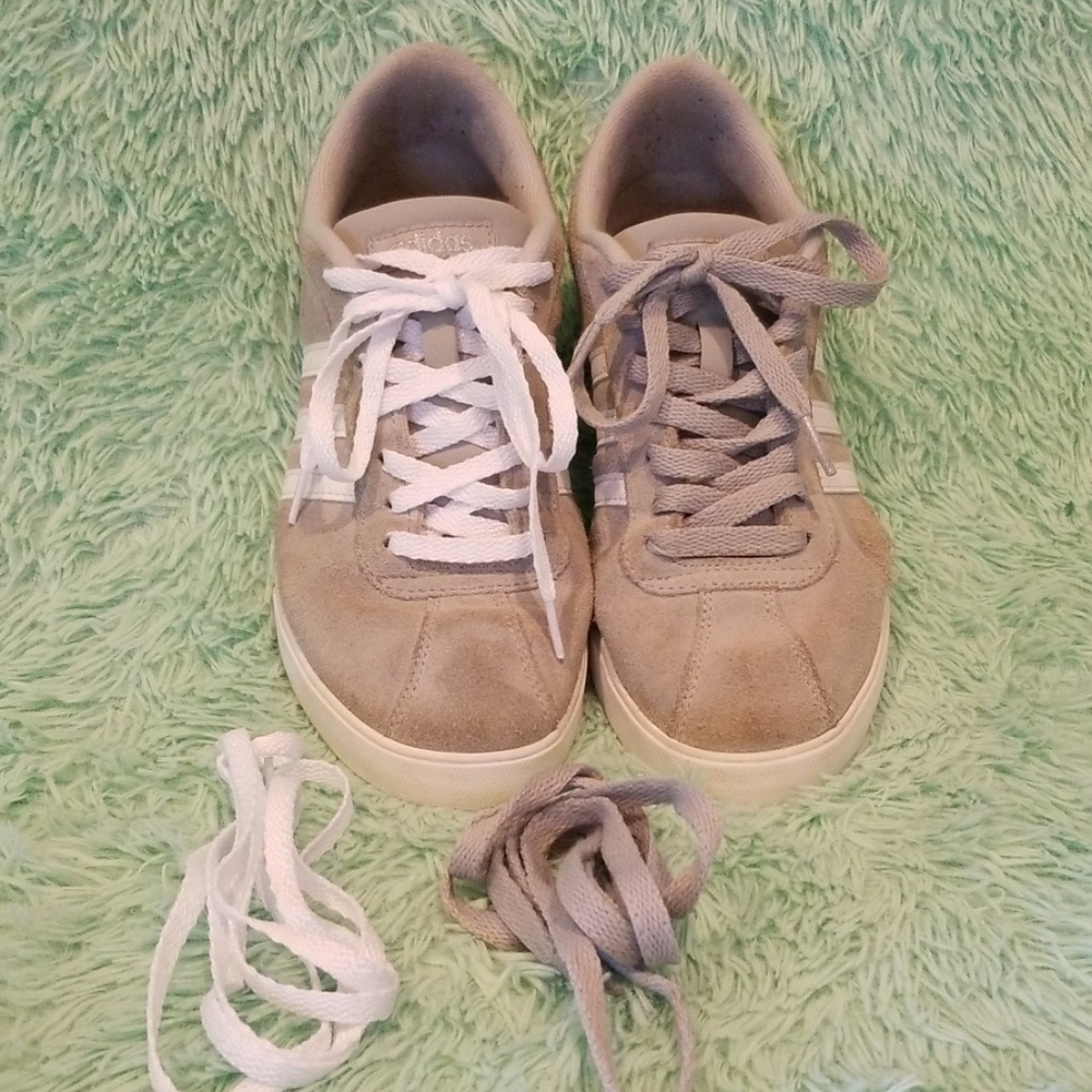 Addias Neo Casual Sneakers Grey Suede